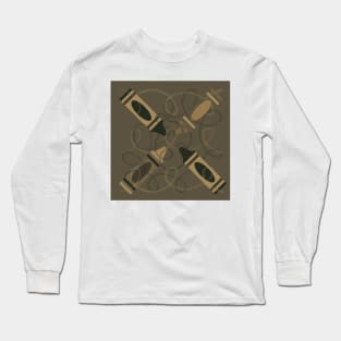 Crayon Camo Long Sleeve T-Shirt